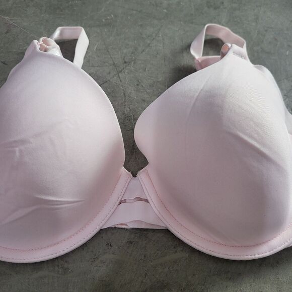 Warners Bra 36B Womens Underwired Padded Light Pink Adjustable Straps - Picture 4 of 8